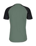 SCOTT Kurzarm Fahrrad-Shirt - ICON RAGLAN - Grün/Schwarz