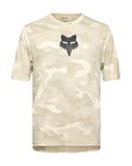 FOX Kurzarm Fahrrad-Shirt - RANGER TRU DRI - Beige