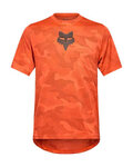 FOX Kurzarm Fahrrad-Shirt - RANGER TRU DRI - Orange