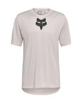 FOX Kurzarm Fahrradtrikot - RANGER SS HEAD - Weiß