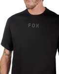 FOX Kurzarm Fahrradtrikot - RANGER WORDMARK - Schwarz