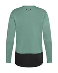 FOX Langarm Fahrradtrikot für den Sommer - RANGER LS HEAD - Grün