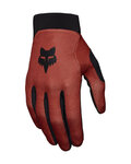 FOX Langfinger-Fahrradhandschuhe - RANGER - Rot