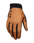 FOX Langfinger-Fahrradhandschuhe - RANGER GEL - Braun