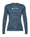 FOX Langarm Fahrrad-Shirt - W RANGER TRU DRI - Blau