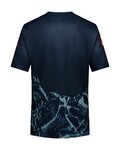 FOX Kurzarm Fahrradtrikot - RANGER IMAGE PRINT SS - Blau
