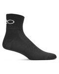 GIRO Klassische Fahrradsocken - COMP RACER - Schwarz