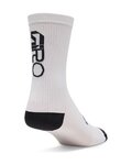 GIRO Klassische Fahrradsocken - HRC TEAM - Weiß