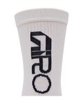 GIRO Klassische Fahrradsocken - HRC TEAM - Weiß