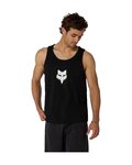 FOX Ärmelloses Fahrrad-Shirt - HEAD 195 ORIGINAL - Schwarz