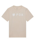 FOX Kurzarm Fahrrad-Shirt - ABSOLUTE 195 ORIGINAL SS - Beige/Weiß