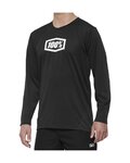 100% SPEEDLAB Langarm Fahrradtrikot für den Sommer - RIDECAMP - Schwarz