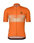 SCOTT Kurzarm Fahrradtrikot - TEAM 10 - Orange
