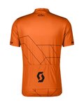 SCOTT Kurzarm Fahrradtrikot - TEAM 20 - Orange