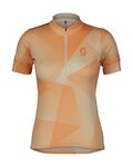 SCOTT Kurzarm Fahrradtrikot - ENDURANCE 15 W - Gelb/Orange