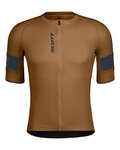 SCOTT Kurzarm Fahrradtrikot - ENDURANCE PRO - Braun/Blau