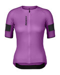 SCOTT Kurzarm Fahrradtrikot - ENDURANCE PRO W - Lila/Schwarz