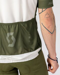 SCOTT Kurzarm Fahrradtrikot - RC TEAM - Grün/Weiß