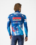 CASTELLI Langarm Fahrradtrikot für den Winter - PRO THERMAL QUICK STEP 2025 - Blau/Rot