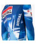 CASTELLI Langarm Fahrradtrikot für den Winter - PRO THERMAL QUICK STEP 2025 - Blau/Rot