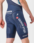 CASTELLI Kurze Fahrradhose mit Trägern - COMPETIZIONE 2 QUICK STEP 2025 - Blau