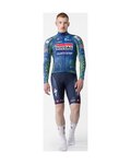 CASTELLI Langarm Fahrradtrikot für den Sommer - MID WEIGHT 2 LS TEAM SOUDAL QUICK-STEP 2026 - Blau