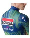 CASTELLI Langarm Fahrradtrikot für den Sommer - MID WEIGHT 2 LS TEAM SOUDAL QUICK-STEP 2026 - Blau