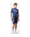 CASTELLI Kurzarm Fahrradtrikot - COMPETIZIONE 4 TEAM SOUDAL QUICK-STEP 2026 - Blau/Grün