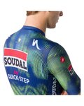 CASTELLI Kurzarm Fahrradtrikot - COMPETIZIONE 4 TEAM SOUDAL QUICK-STEP 2026 - Blau/Grün