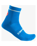 CASTELLI Klassische Fahrradsocken - ENTRATA 13 - Blau