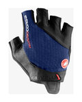 CASTELLI Fingerlose Fahrradhandschuhe - ROSSO CORSA PRO V - Blau