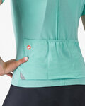 CASTELLI Kurzarm Fahrradtrikot - ANIMA 4 - Hellblau