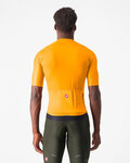 CASTELLI Kurzarm Fahrradtrikot - ESPRESSO - Orange