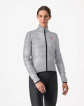 CASTELLI wasserfeste Jacke - SQUALL SHELL W - Silber