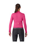 CASTELLI Langarm Fahrradtrikot für den Winter - ESPRESSO THERMAL W - Rosa