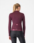 CASTELLI Langarm Fahrradtrikot für den Winter - ESPRESSO THERMAL W LS - Rot