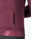 CASTELLI Langarm Fahrradtrikot für den Winter - ESPRESSO THERMAL W LS - Rot