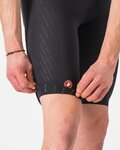 CASTELLI Kurze Fahrradhose mit Trägern - AERO RACE S - Schwarz