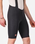 CASTELLI Kurze Fahrradhose mit Trägern - AERO RACE S - Schwarz