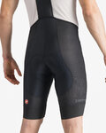 CASTELLI Kurze Fahrradhose mit Trägern - A/C - Schwarz