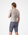 CASTELLI Kurze Fahrradhose mit Trägern - COMPETIZIONE 2 - Grau