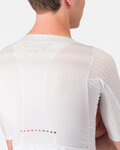 CASTELLI Kurzarm Fahrradtrikot - AERO RACE 8S - Weiß