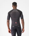 CASTELLI Kurzarm Fahrradtrikot - AERO RACE 8S - Schwarz