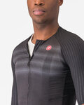 CASTELLI Kurzarm Fahrradtrikot - AERO RACE 8S - Schwarz