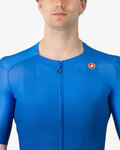 CASTELLI Kurzarm Fahrradtrikot - UPF - Blau
