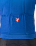 CASTELLI Kurzarm Fahrradtrikot - UPF - Blau
