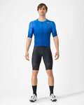 CASTELLI Kurzarm Fahrradtrikot - UPF - Blau