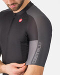 CASTELLI Kurzarm Fahrradtrikot - ENTRATA 6 - Anthrazit