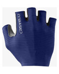 CASTELLI Fingerlose Fahrradhandschuhe - ESPRESSO - Blau