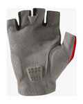 CASTELLI Fingerlose Fahrradhandschuhe - ESPRESSO - Rot